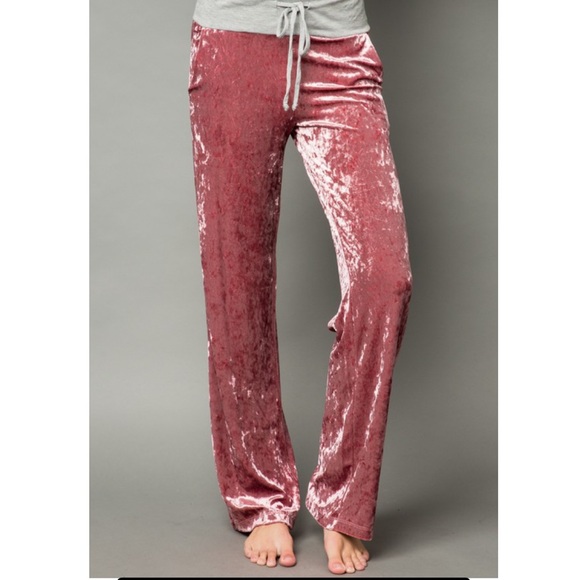 Last 1 ‼️ Velvet Lounge Pants - Picture 4 of 6